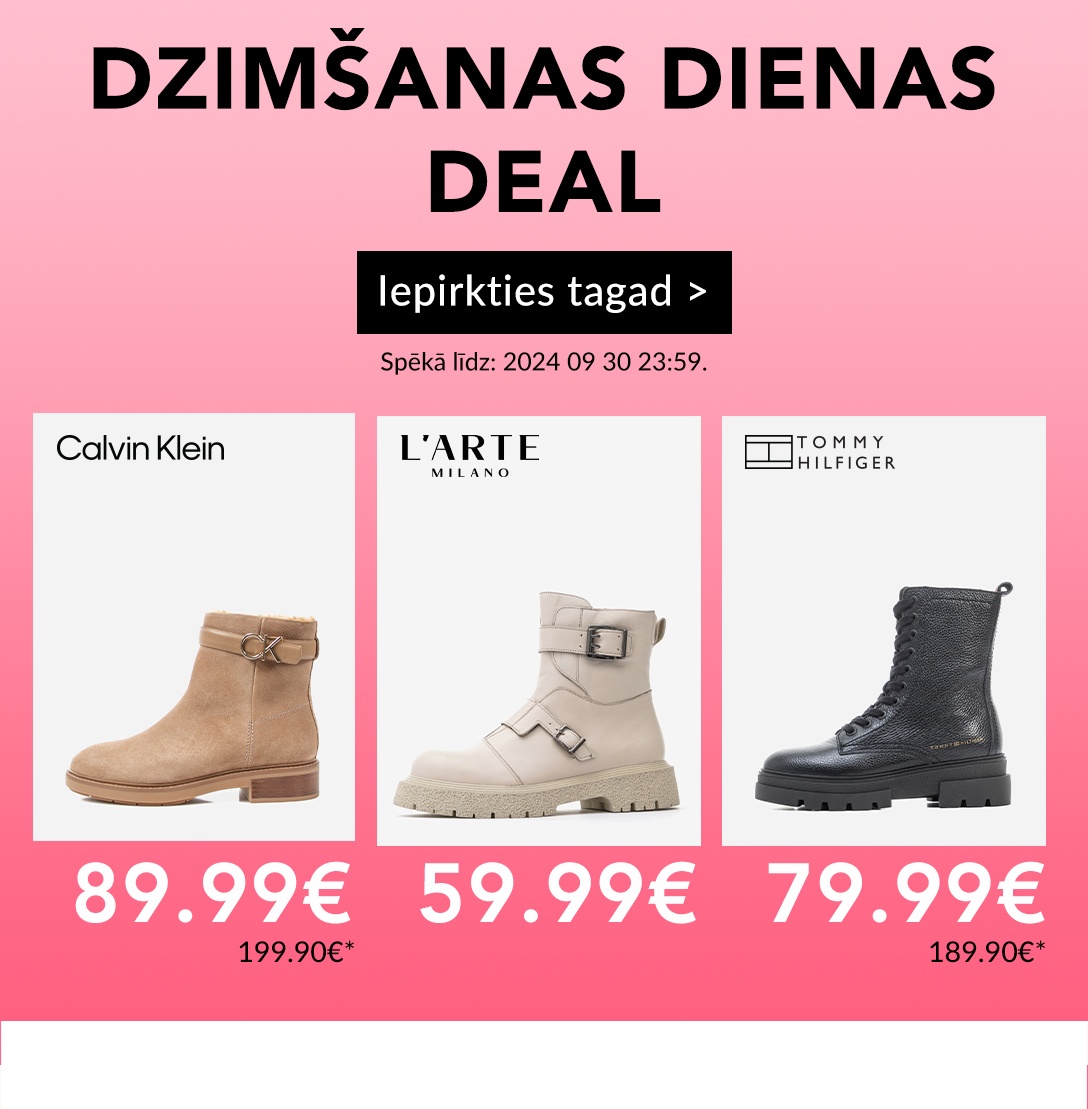 DZIMŠANAS DIENAS DEAL: zābaki un garie zābaki!