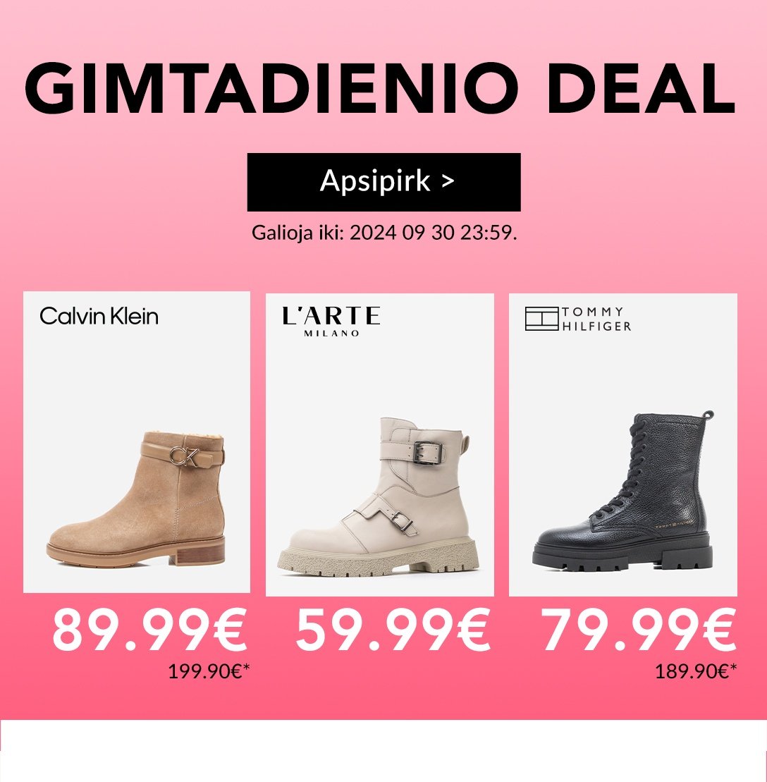 GIMTADIENIO DEAL: aulinukai ir ilgaauliai!