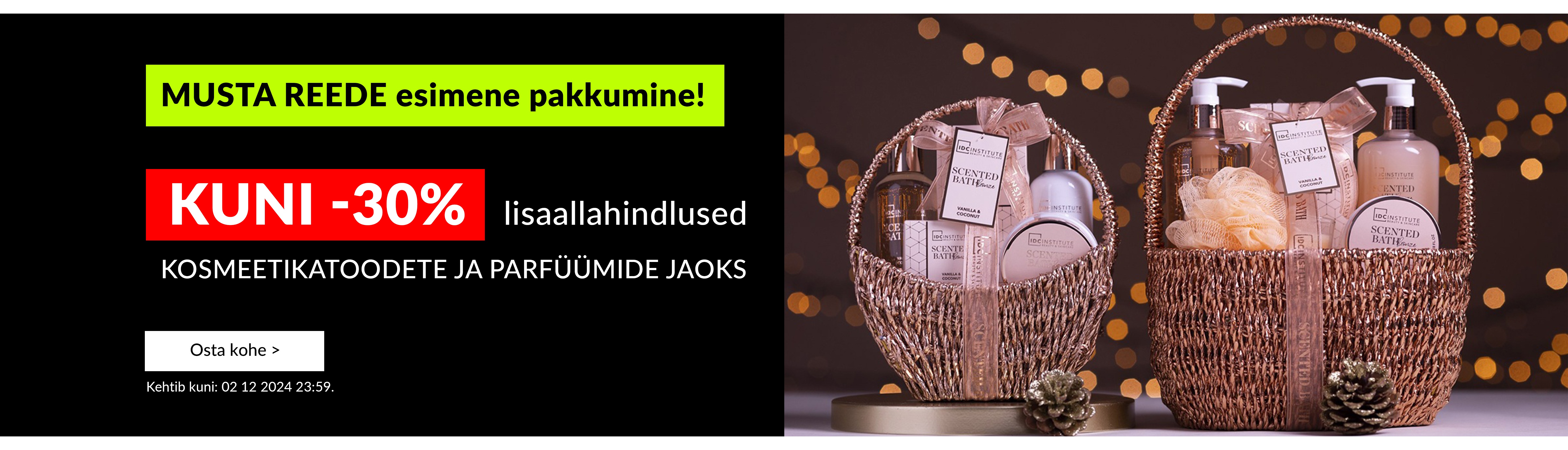 Kosmeetikatooted ja parfüümid!