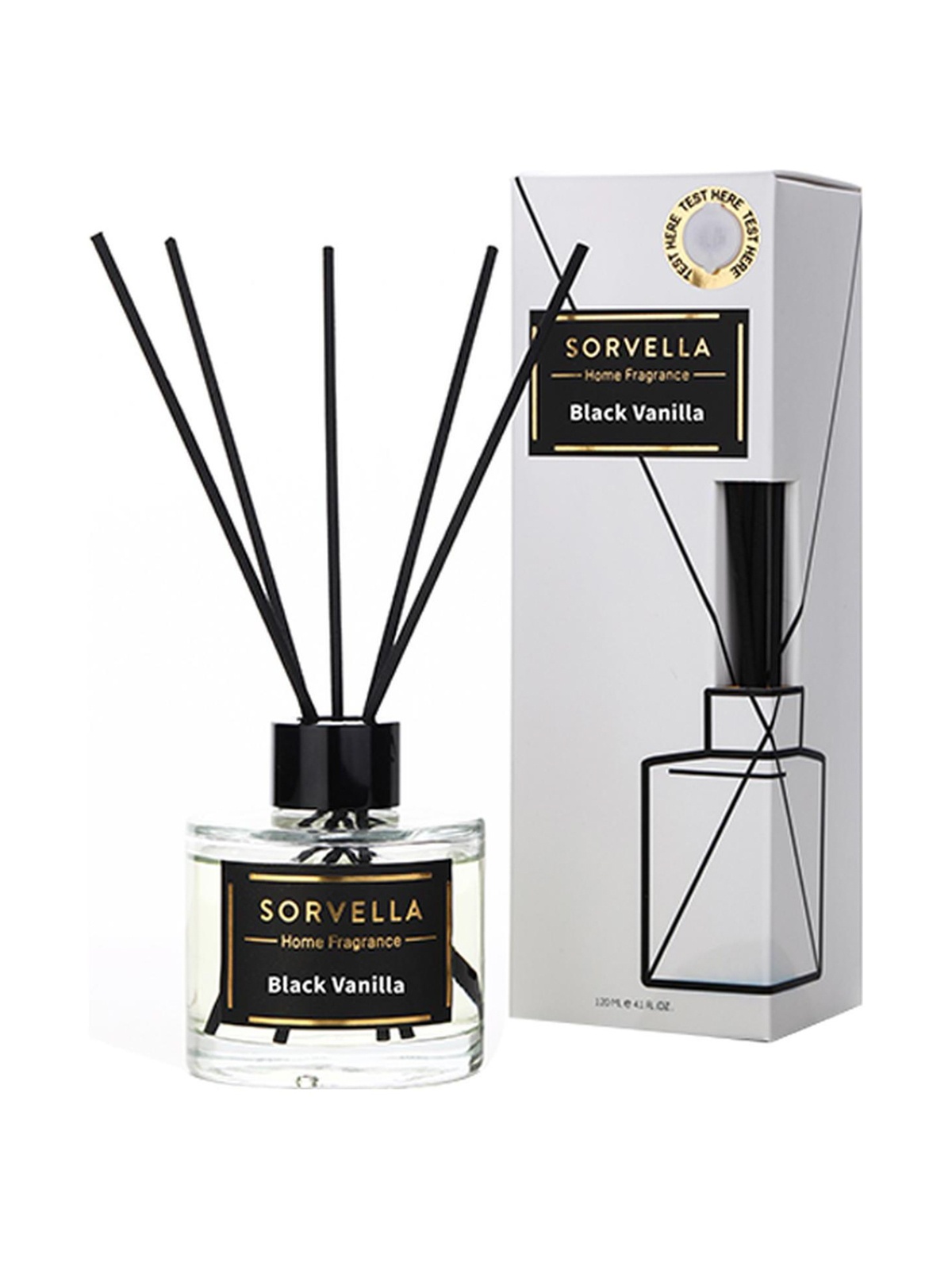 SORVELLA PERFUME | Аромат для дома Черная ваниль, 120 мл | Membershop.lv